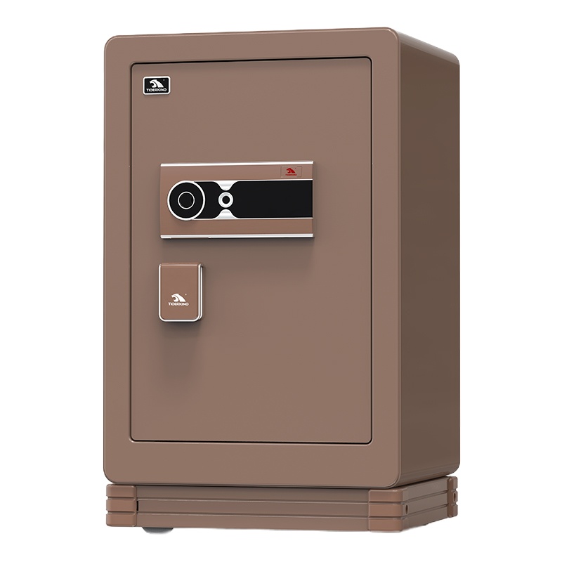 虎王保险 啸虎XZ家用防盗指纹保险箱 办公室全钢保险柜