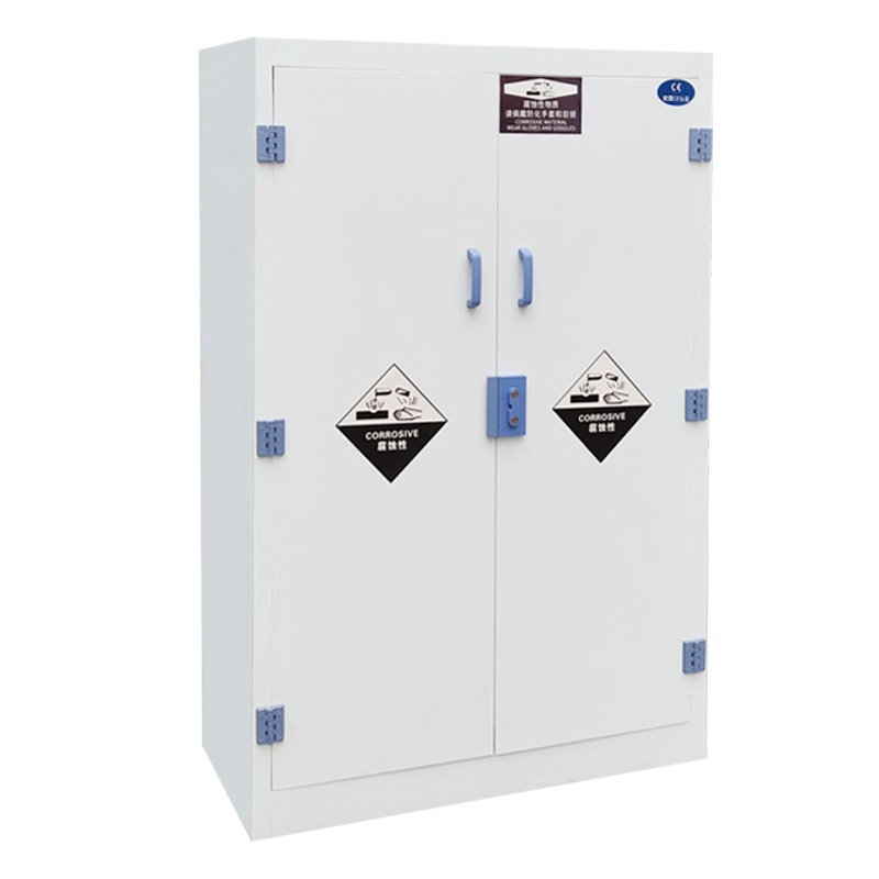 [一鹏]PP酸碱柜 60加仑实验室化学药品安全柜 耐防腐蚀强酸强碱双锁试剂储存柜