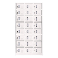 汉诺鑫威钢制办公文件柜铁皮柜矮柜资料密码带锁凭证档案员工储物更衣柜子二十四门更衣柜