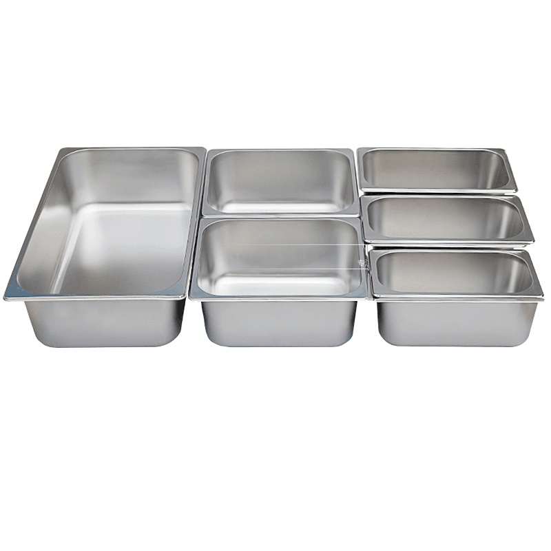 睿美(Ruimei) 售饭台商用不锈钢保温汤池不锈钢盒子小盒 不含盖子(单拍不发货)