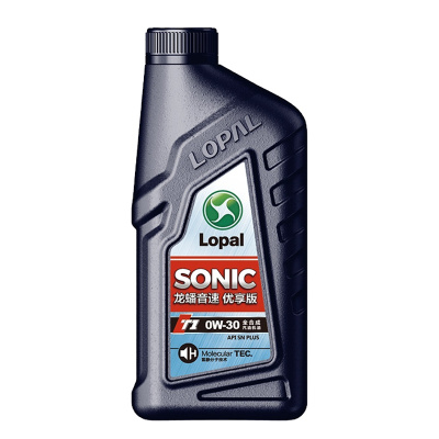 龙蟠全合成机油SONIC T1 0W-30 1L SNplus   新旧包装随机发