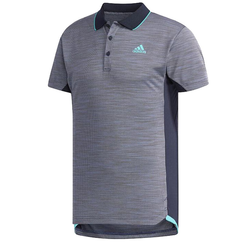 阿迪达斯(adidas)男士POLO衫跑步训练翻领运动短袖T恤CZ0553