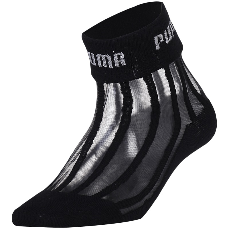 PUMA彪马女袜袜子袜蕾丝袜透气袜休闲袜中袜907395