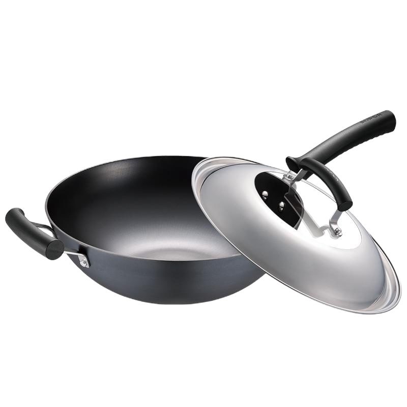 苏泊尔臻铁真不锈铸铁炒锅FC34Z3