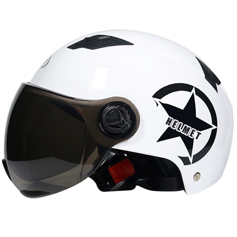 迈古(MG电动车头盔安全帽男女轻便式个性潮流头盔四季通用