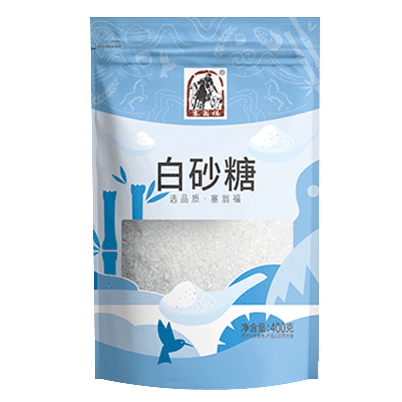 塞翁福白砂糖400g烘焙厨房调料食用糖冲饮细白糖