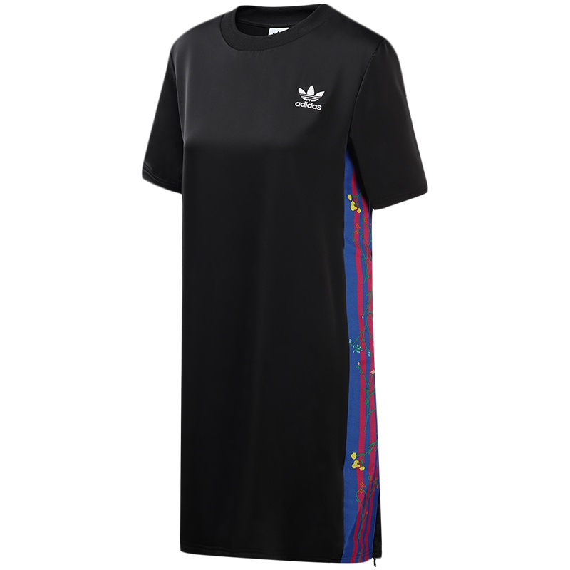 adidas阿迪达斯三叶草女装运动服TEE DRESS休闲连衣裙FL0041
