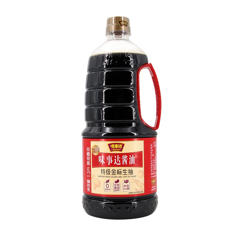 味事达特级金标生抽1.3L