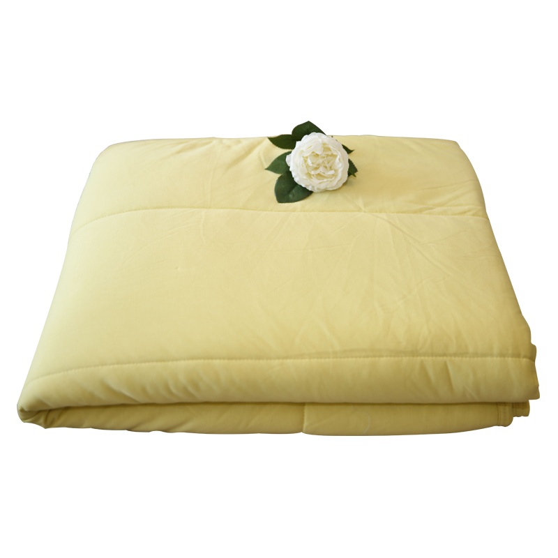 一枕山河纤竹夏被 双面竹纤维空调被 双面竹纤维家用床上用品被套床单枕套学生宿舍 简约时尚 轻松百搭