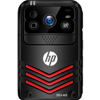 惠普 (HP)DSJ-M5 记录仪高清便携式4G网络WiFi无线传输GPS实时定位现场远程监控记录仪 官方标配64G