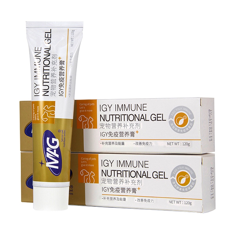 MAG IGY免疫营养膏猫咪狗犬增肥增强免疫力免疫球蛋白配方120g