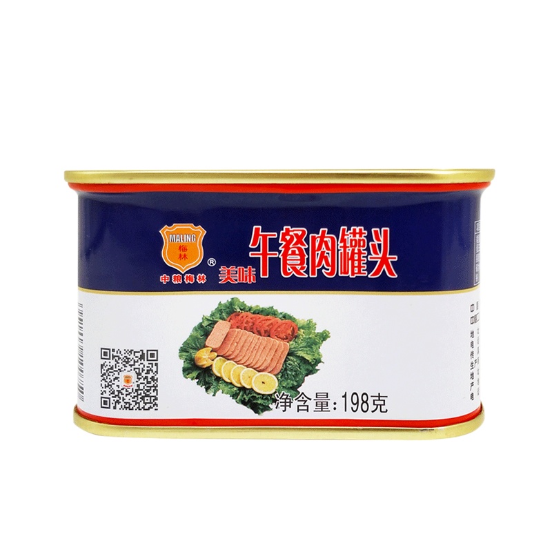 梅林 午餐肉罐头 火锅必备 198g 中粮出品(新老包装交替发货)
