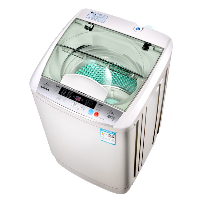 长虹7.2KG全自动洗衣机家用波轮迷你小型6.5滚筒甩干8热烘干 8KG风干纳米杀菌