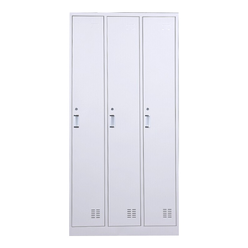 震海咖套白二门更衣柜储物柜鞋柜员工存包柜钢制办公柜类更衣柜衣柜 家用两门衣柜