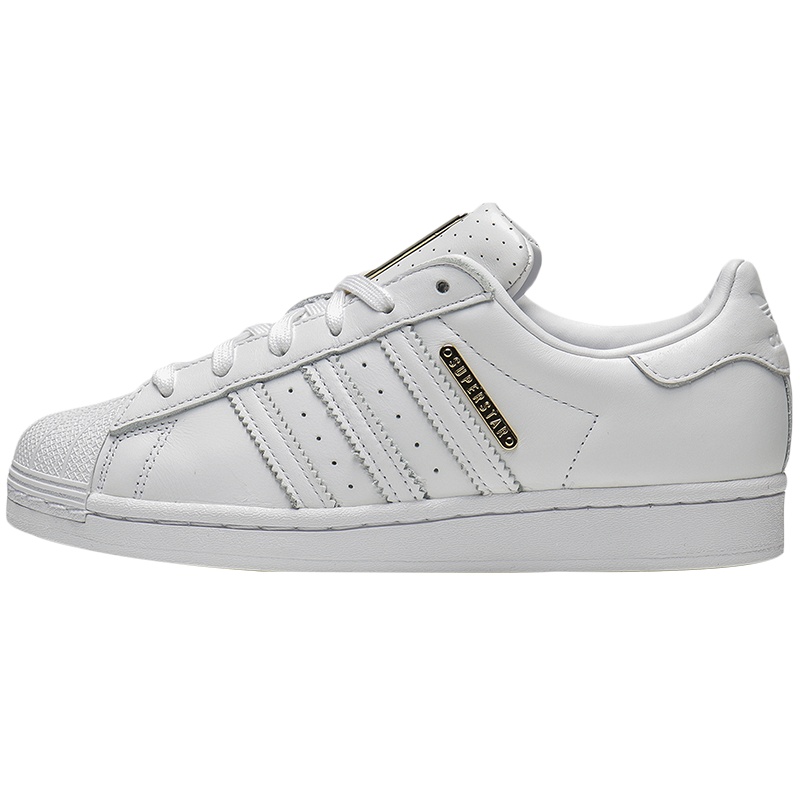 阿迪达斯三叶草女鞋板鞋SUPERSTAR W贝壳头运动休闲鞋FW3713