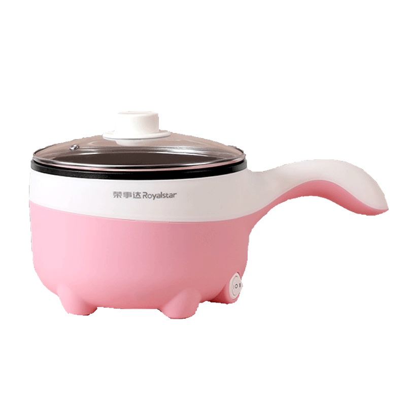 荣事达(Royalstar)电煮锅DZG20C电火锅蒸煮一体煮面煲汤早餐神器学生宿舍寝室小功率迷你电煮锅2L容量