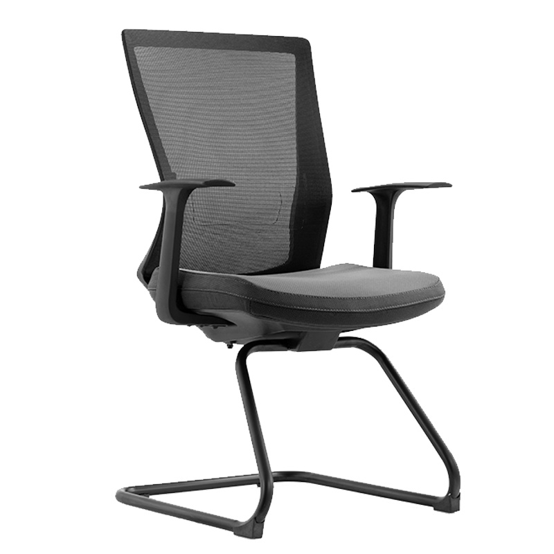 钜晟 办公椅网布人体工学员工椅弓形会议椅ZCH-181C