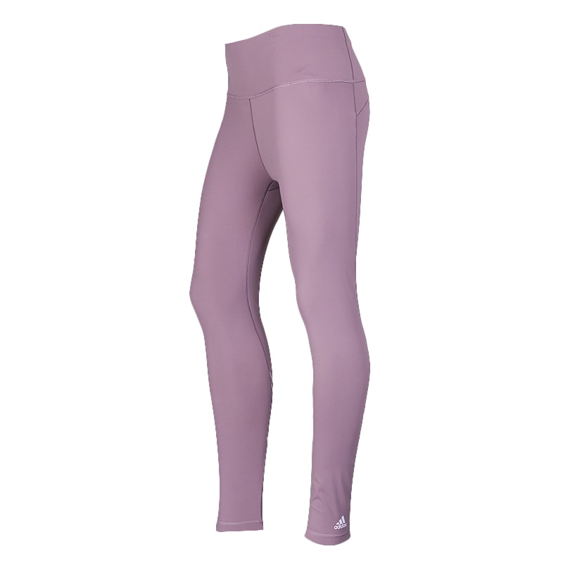 阿迪达斯2020春女子新款训练健身瑜伽运动休闲纯色紧身裤 FJ7251