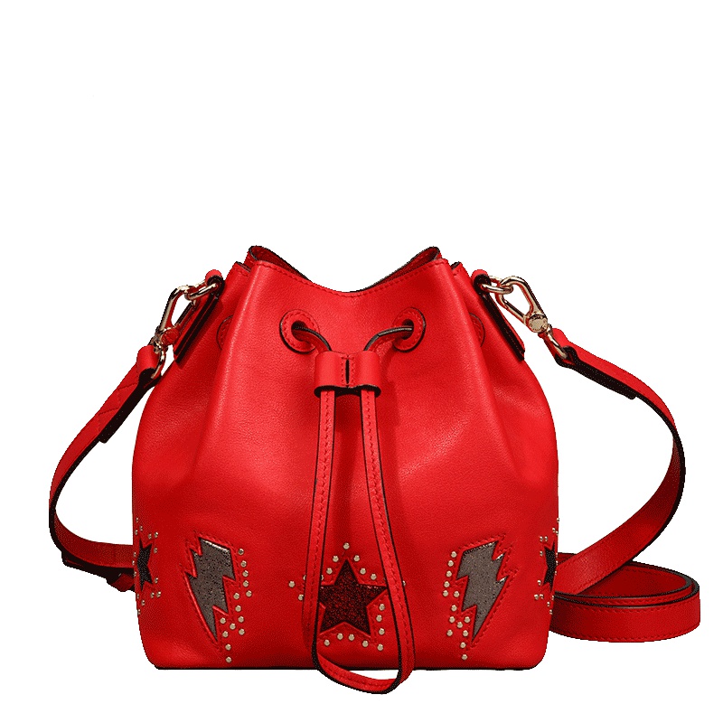 gillivo嘉里奥商场同款女包包 真皮潮流单肩斜挎包