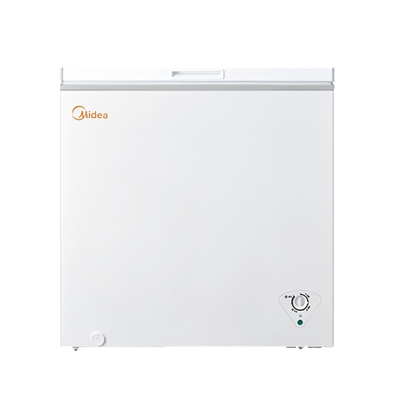美的(Midea) BD/BC-203KM(E) 冰柜小型家用冰箱冷柜冷藏迷你保鲜冷冻两用
