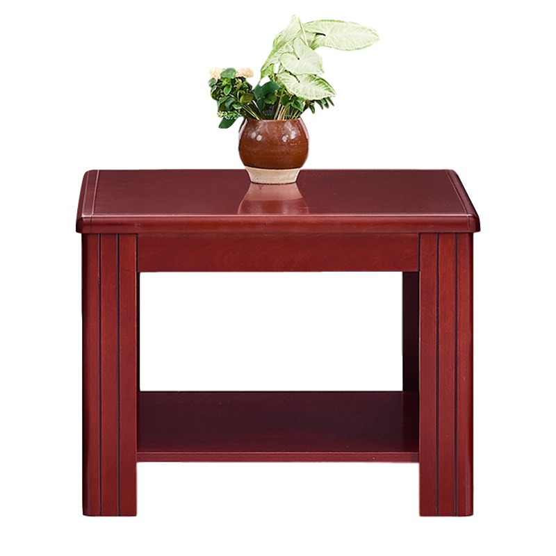 三圣 办公家具定制款双层油漆茶几会客茶几办公茶几方几办公室