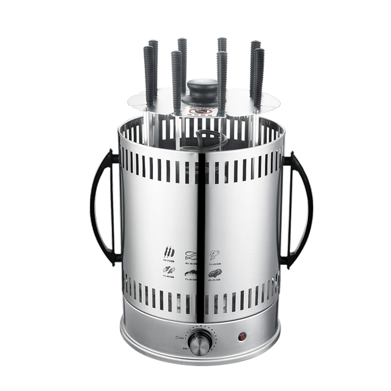 帅人（sazn）电烧烤炉烤串机 家用无烟自动旋转烧烤炉室内电动小型烤羊肉串机烤肠VG-25ST