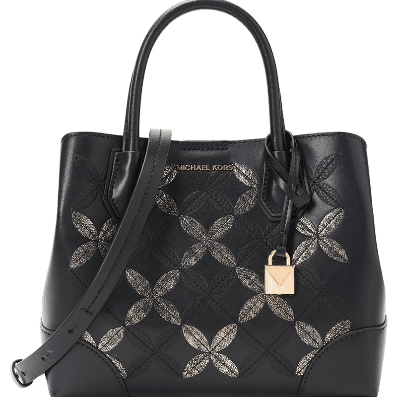 MK Mercer Gallery 手拎包 金色花纹款 小号 25x21x12CM