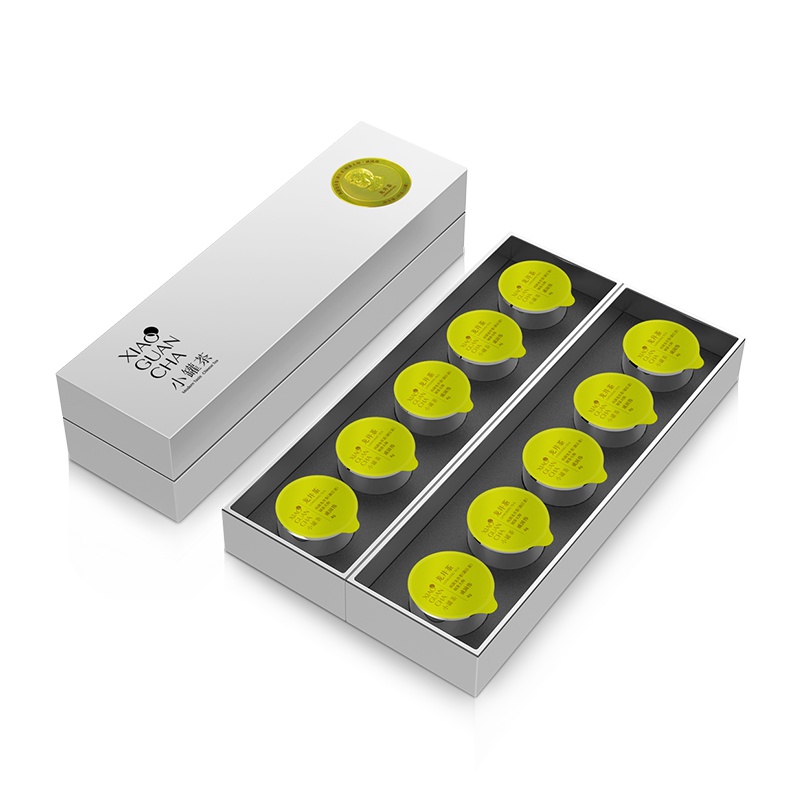 小罐茶特级龙井茶2021年明前新茶茶叶礼盒装绿茶40g