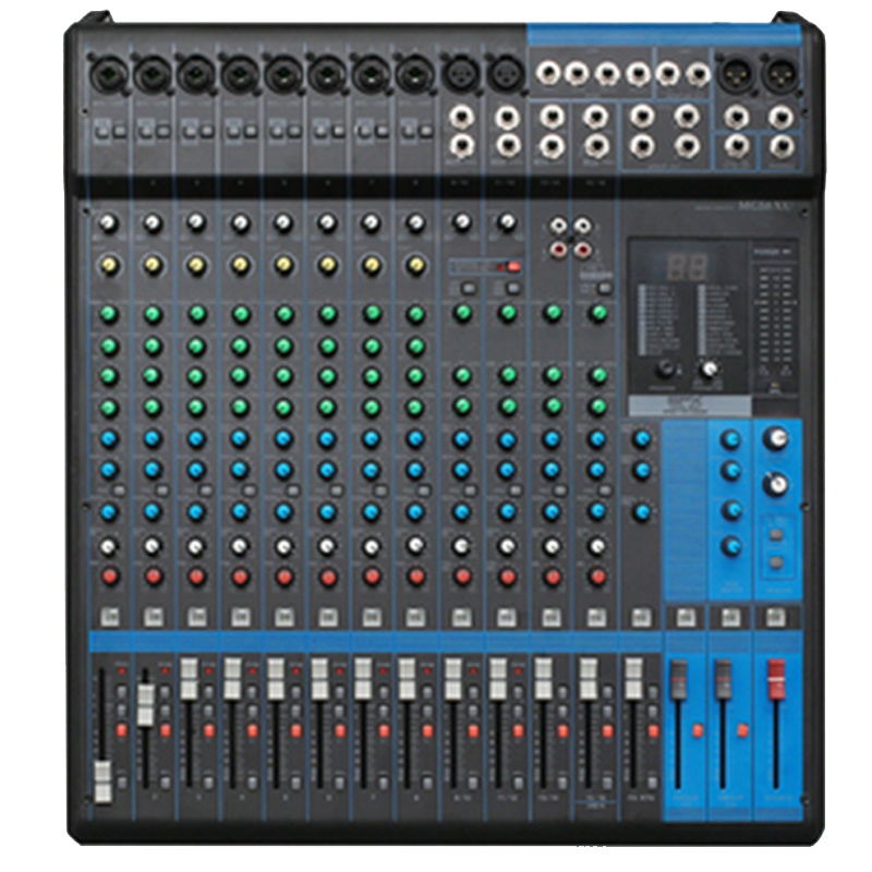 DBX MG16XU调音台+反馈抑制器AFS2+时序器A1202+设备柜20U+音箱线+音频线 音频套装黑色 质保一年