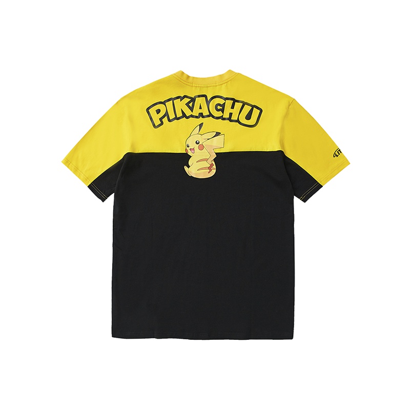 宝可梦-拼色皮卡丘T恤M-CN-YUH-002-02