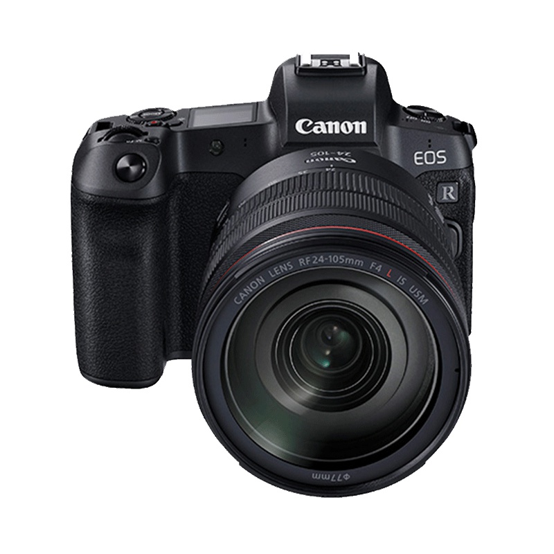 佳能(Canon)EOSR( RF24-105mm F4 L IS USM)全画幅专业微单单镜头套装 约3030万像素