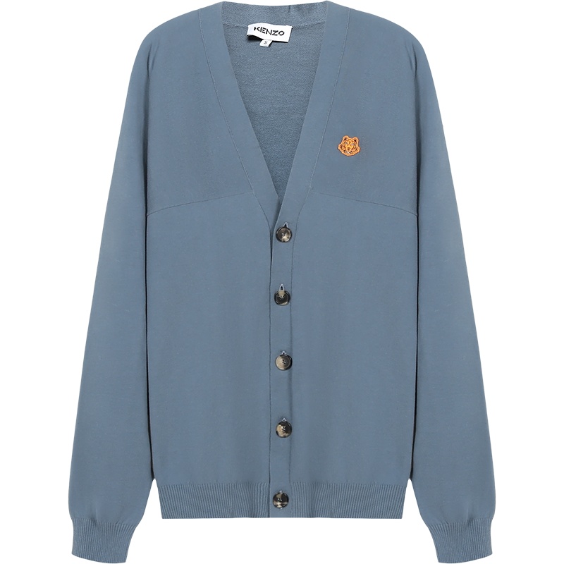 KENZO 高田贤三 男士 棉质长袖V领针织开衫 FB5 5CA581 3TB