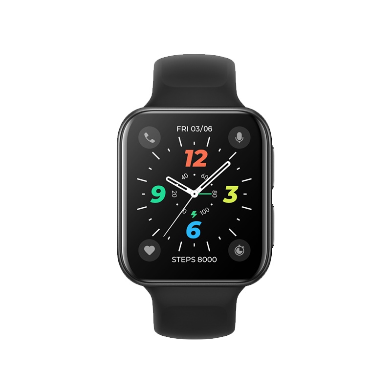 OPPO Watch 2 42mm eSIM铂黑 全智能手表男女 运动电话手表 eSIM通信/双擎长续航/血氧监测通用华为苹果手机