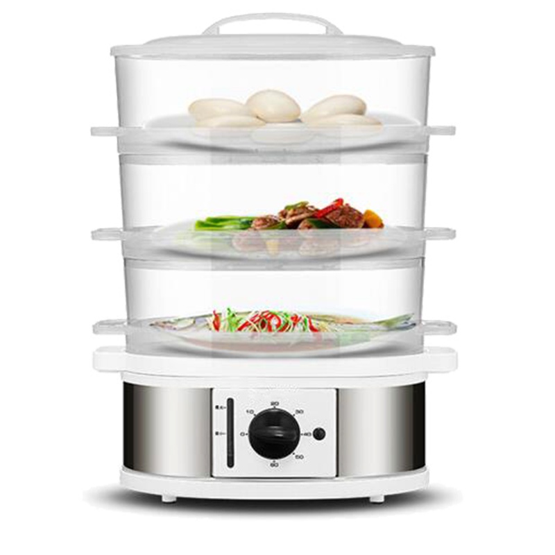 企业定制 电蒸锅多功能电蒸笼电热锅三层9L 500套起订 不支持零售