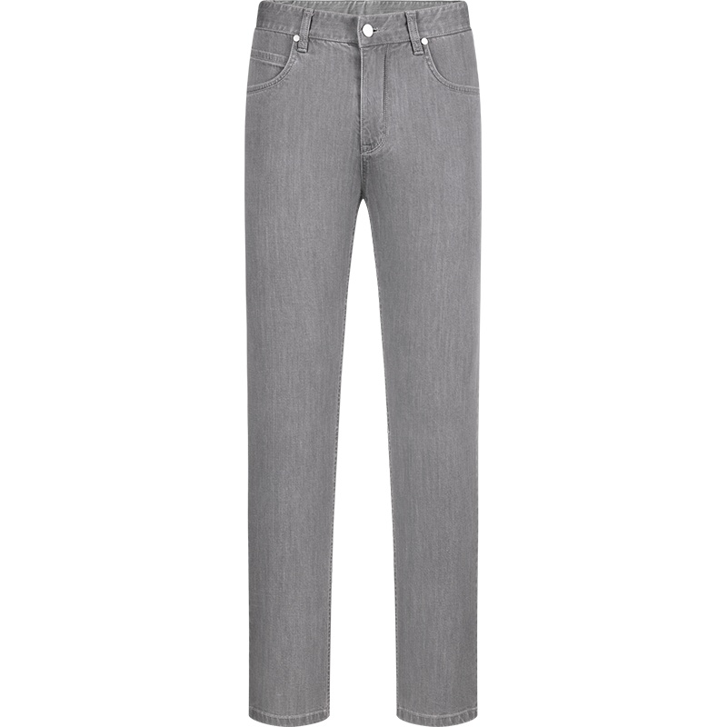 柒牌男装牛仔裤2021夏季新款纯色百搭时尚青年直筒裤修身显瘦长裤