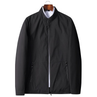 雅鹿男装新品首发商务休闲时尚纯色舒适男式夹克YL-QX20633