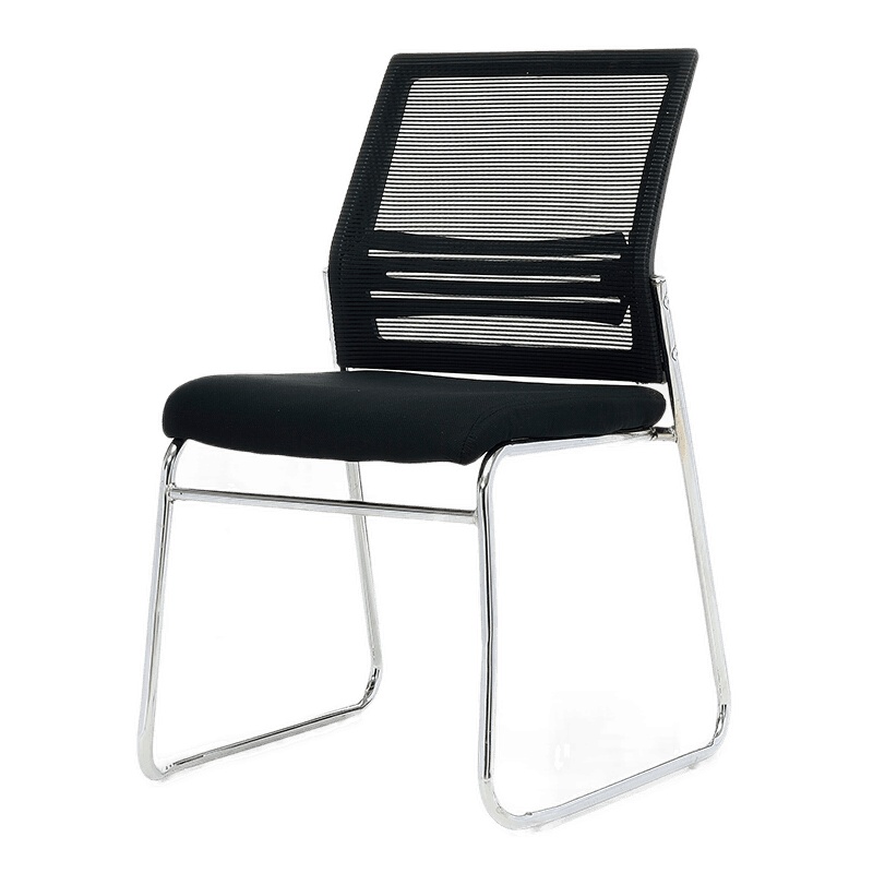 卓澳(ZHUOAO)电脑办公椅网布会议弓形椅子家用休闲职员经理椅无扶手款OH-17