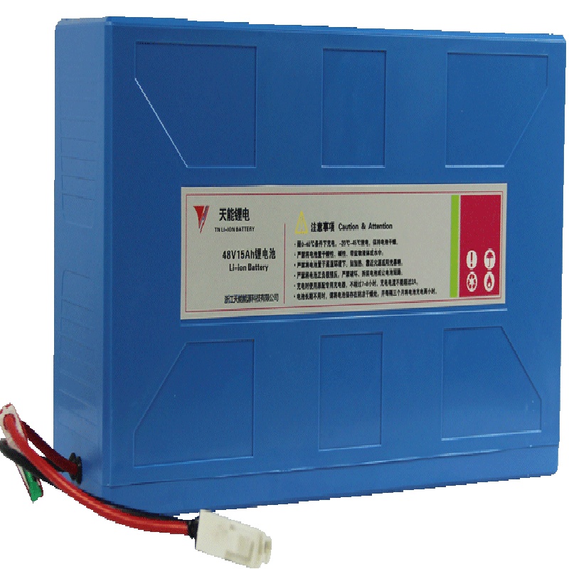 天能锂电48v15ah电动车锂电池适用于48V12AH铅酸电池改装成锂电