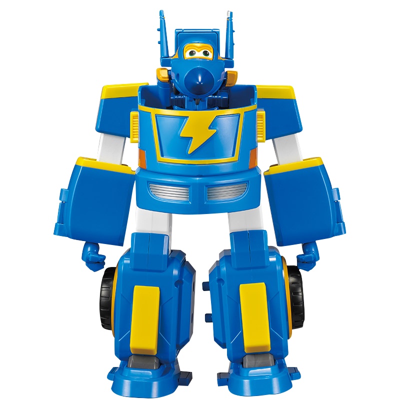 奥迪双钻(AULDEY)超级飞侠载具系列拼装组装机器人套装酷飞 720313男孩女孩变形玩具