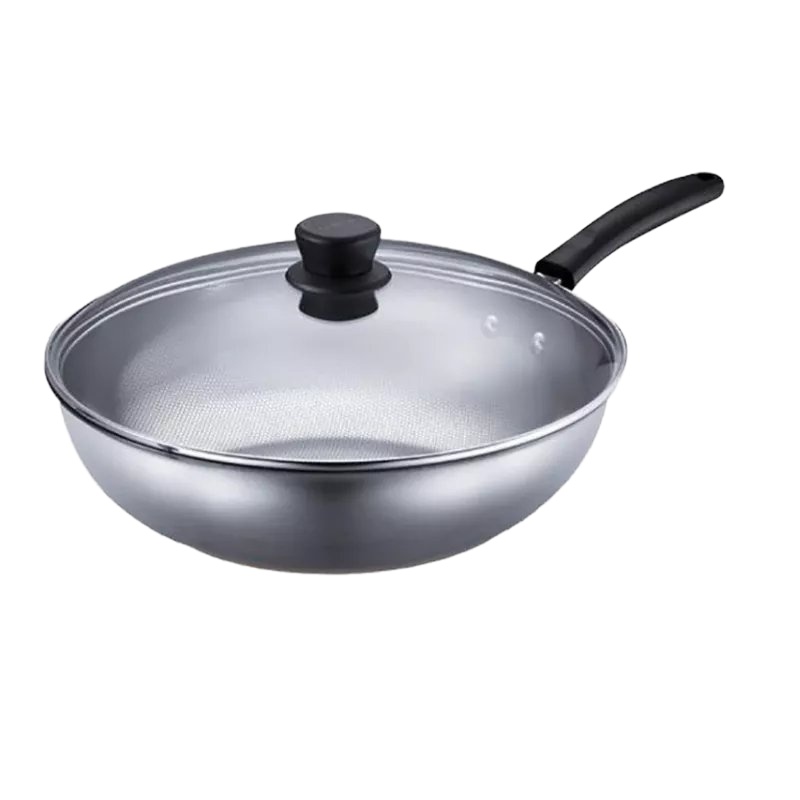 苏泊尔真不锈健康铁锅FC30T12