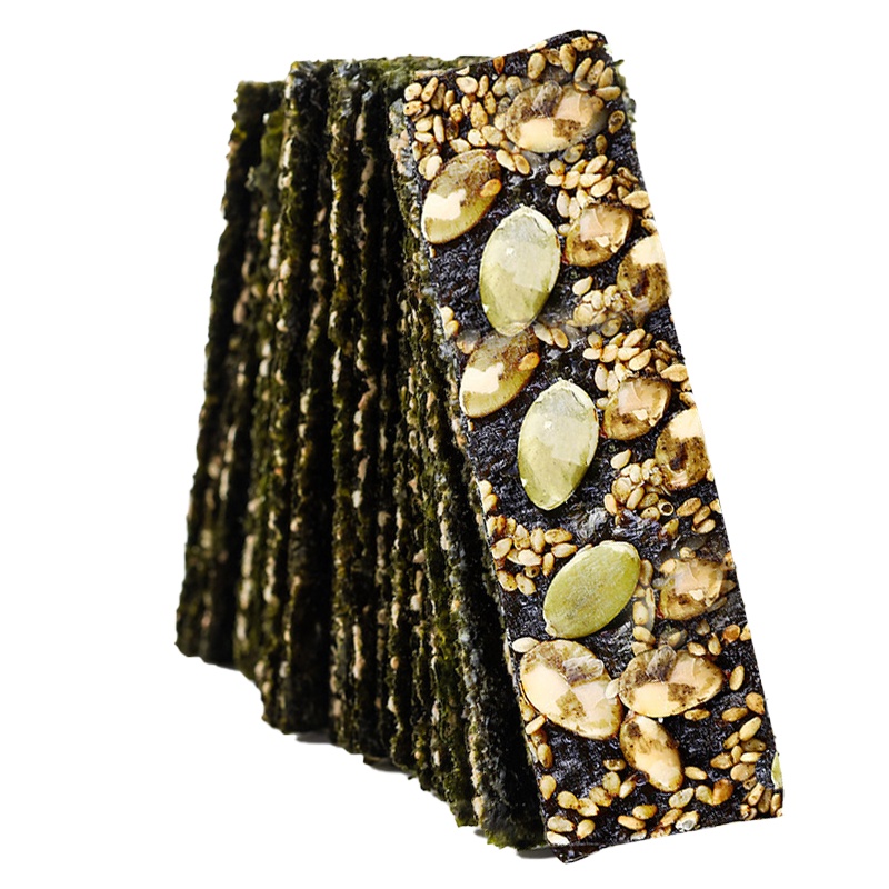 SNWQ一品巷子 夹心海苔南瓜子味38g*3袋