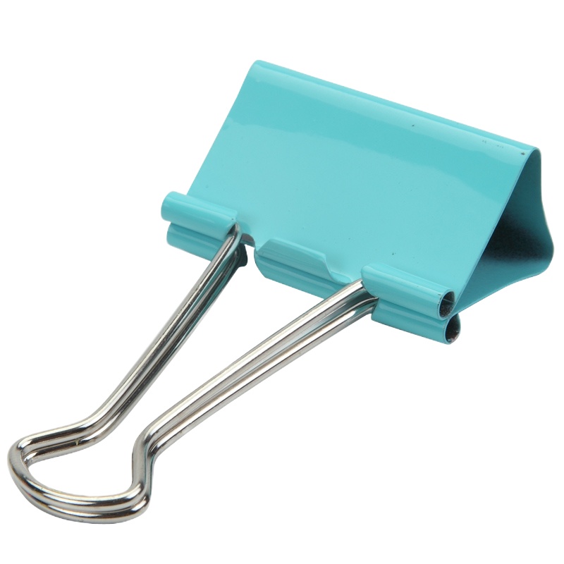 广博(GuangBo) PJTC009 彩色长尾夹41mm 燕尾夹票据夹资料试卷夹 3筒装