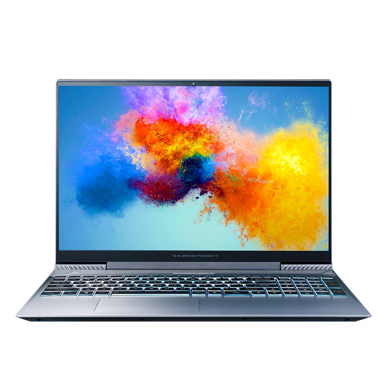 雷神(THUNDEROBOT)911Air星空版15.6英寸全面屏发烧游戏本笔记本电脑轻薄本(I7-8750H 8GB 1TB+128GB GTX1050Ti 4G独显)