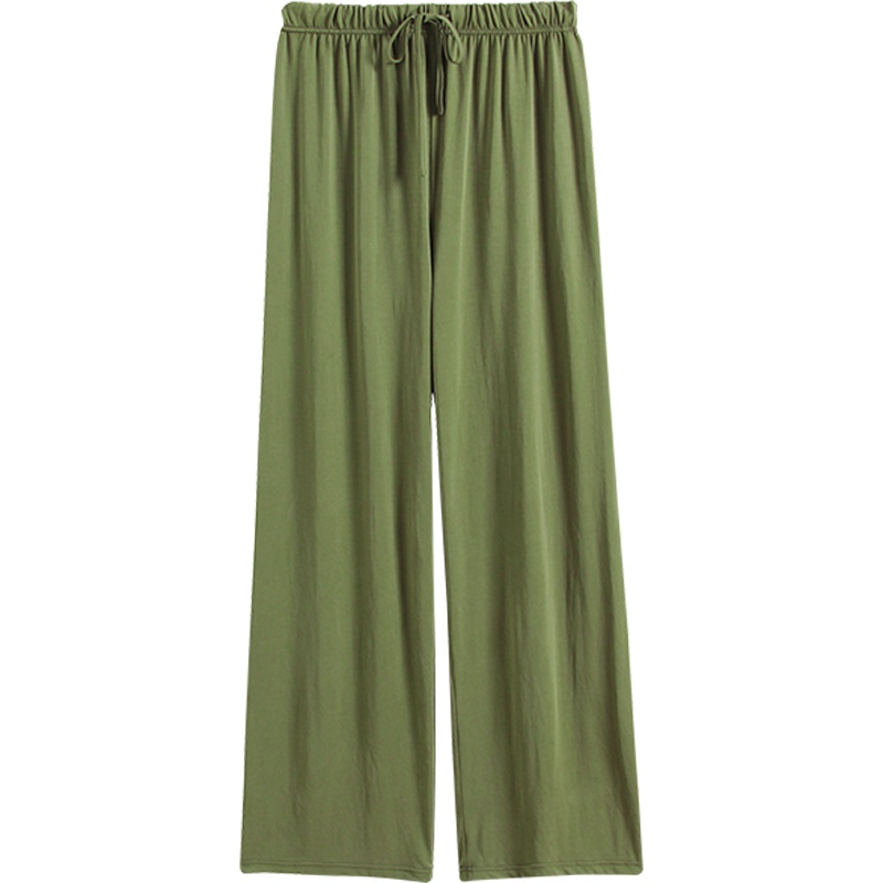 OSA坠感冰丝阔腿裤女夏2019新款休闲薄款宽松凉凉拖地长裤子垂感