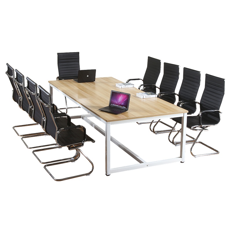 质凡钢架会议桌办公桌洽谈桌办公家具