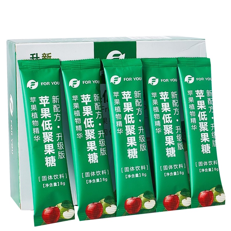 富迪苹果肽固体饮料 (8g*15袋) 小分子活性低聚肽果糖固体饮料
