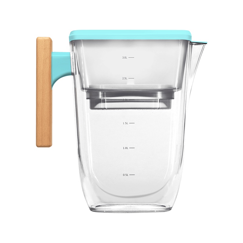 Haier/海尔净水壶 HSW-01 便携式 过滤水壶 家用 厨房直饮 净水器 多重过滤 台式净水杯