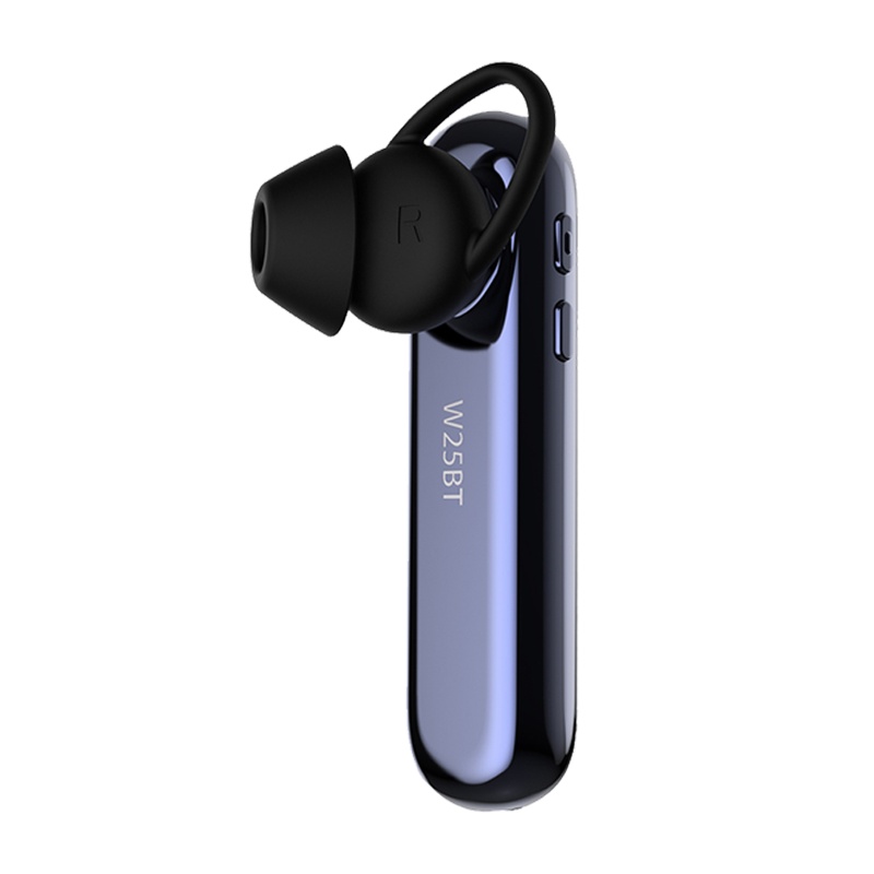 Edifier/漫步者 W25BT 无线蓝牙耳机耳挂式 商务运动智能通话耳麦 苹果安卓通用 钛黑蓝