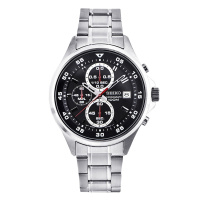 精工（SEIKO）石英表 男 商务休闲金属带男士石英表SKS627P1