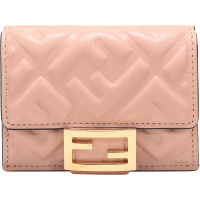 FENDI 20fw 女士 MICRO TRIFOLD系列皮革短款钱包钱夹 8M0395 AAJD